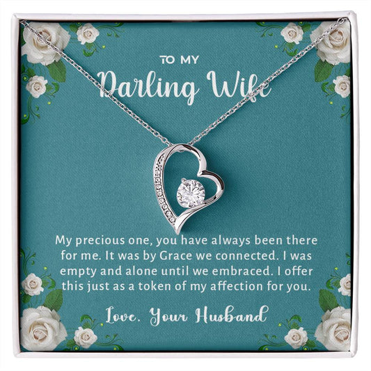 To My Darling Wife | Forever Love Necklace
